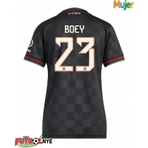 Camiseta Bayern Munich Sacha Boey #23 Tercera Equipación para mujer 2025-26 manga corta